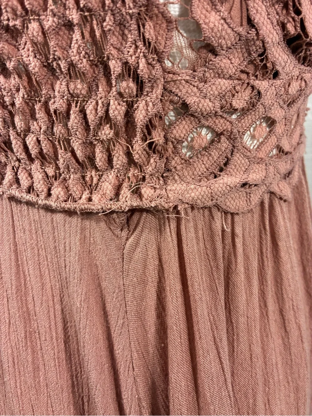 FREE PEOPLE RUFFLED ADELLA SLIP DRESS